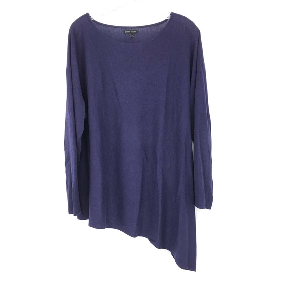 Eileen Fisher Sweaters - Eileen Fisher Purple Tunic Knit Sweater Top Shirt